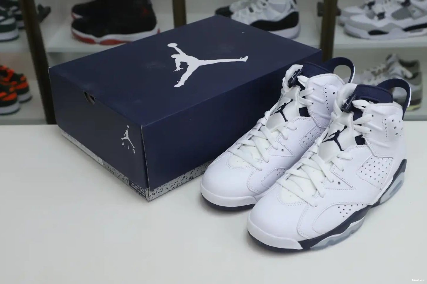 MIDNIGHT Kimikick NAVY AIR JORDAN 6 0507